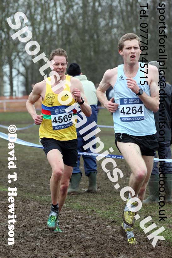 Senior mens Inter Counties Cross Country, Prestwold Hall, Loughborough. Photo: David T. Hewitson/Sports for All Pics
